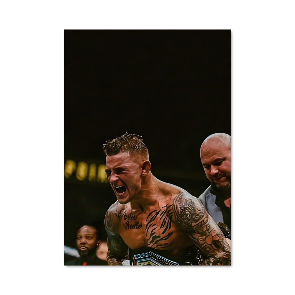 Poster Dustin poirier
